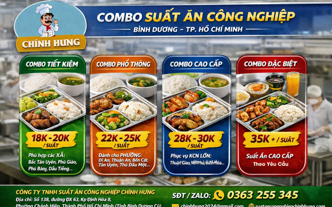 Nhu Cầu thực tế về Suất Ăn Công Nghiệp Tại Khu Vực Bình Dương Nay Trực Thuộc TP. Hồ Chi Minh