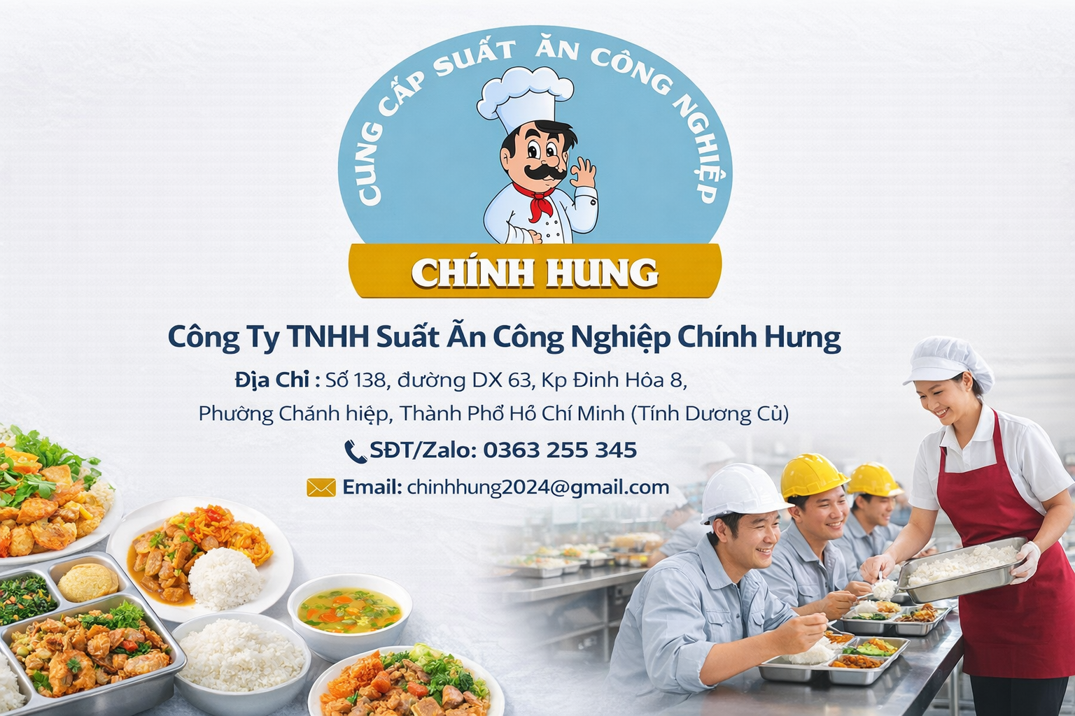 suất ăn công nghiệp tại dĩ an tỉnh bình dương